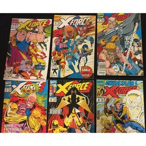 X-Force Comic Books Lot of 14 by Marvel Comics Circa 1991-2002
